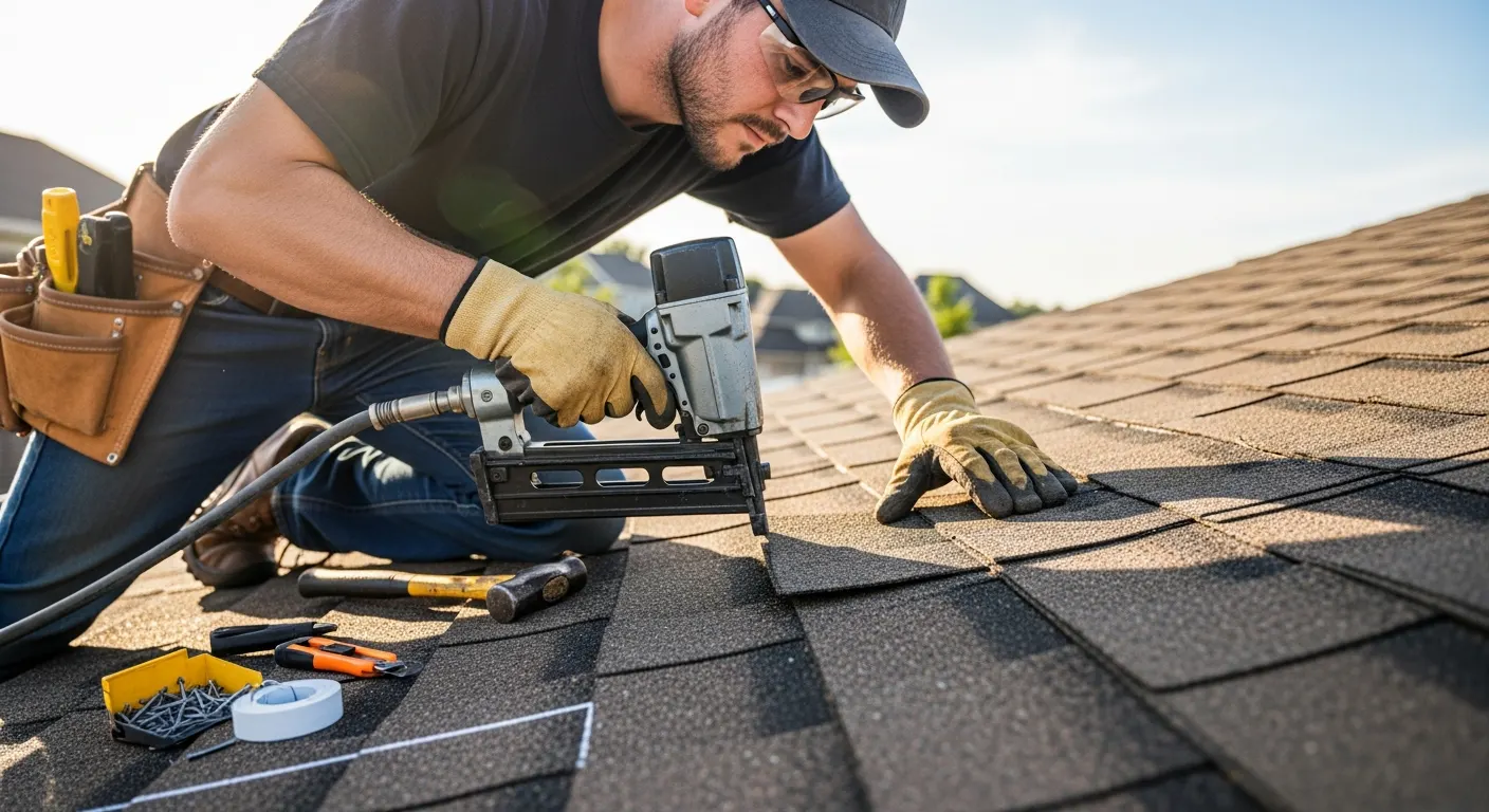 Roof repair services in Little Rock, AR by Hero Roofing