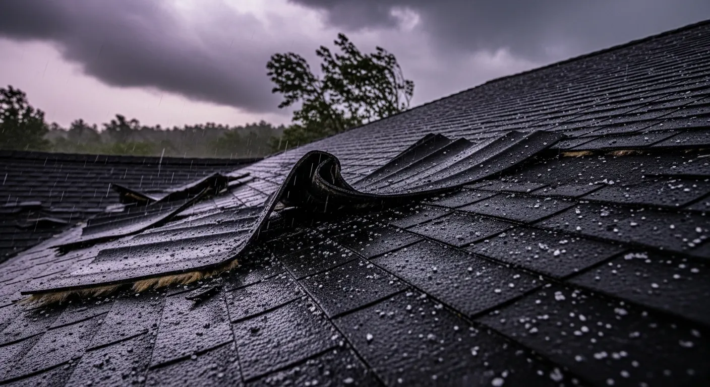 Storm damage services in Little Rock, AR by Hero Roofing